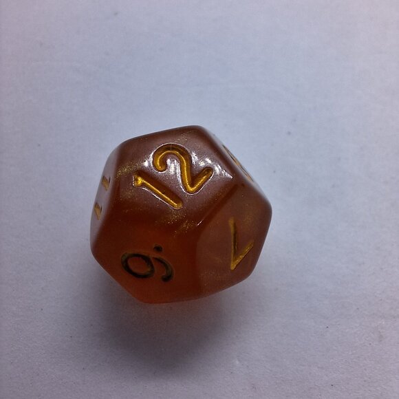 Desert Swirl 6 Die Polyhedral Set RPG Dice Games Tabletop‎ Magic Counter - Picture 6 of 7